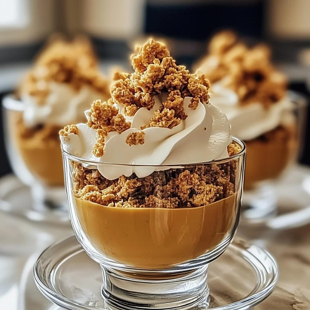 Pumpkin Crunch Parfaits