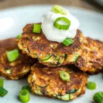Crispy Air Fryer Zucchini Fritters