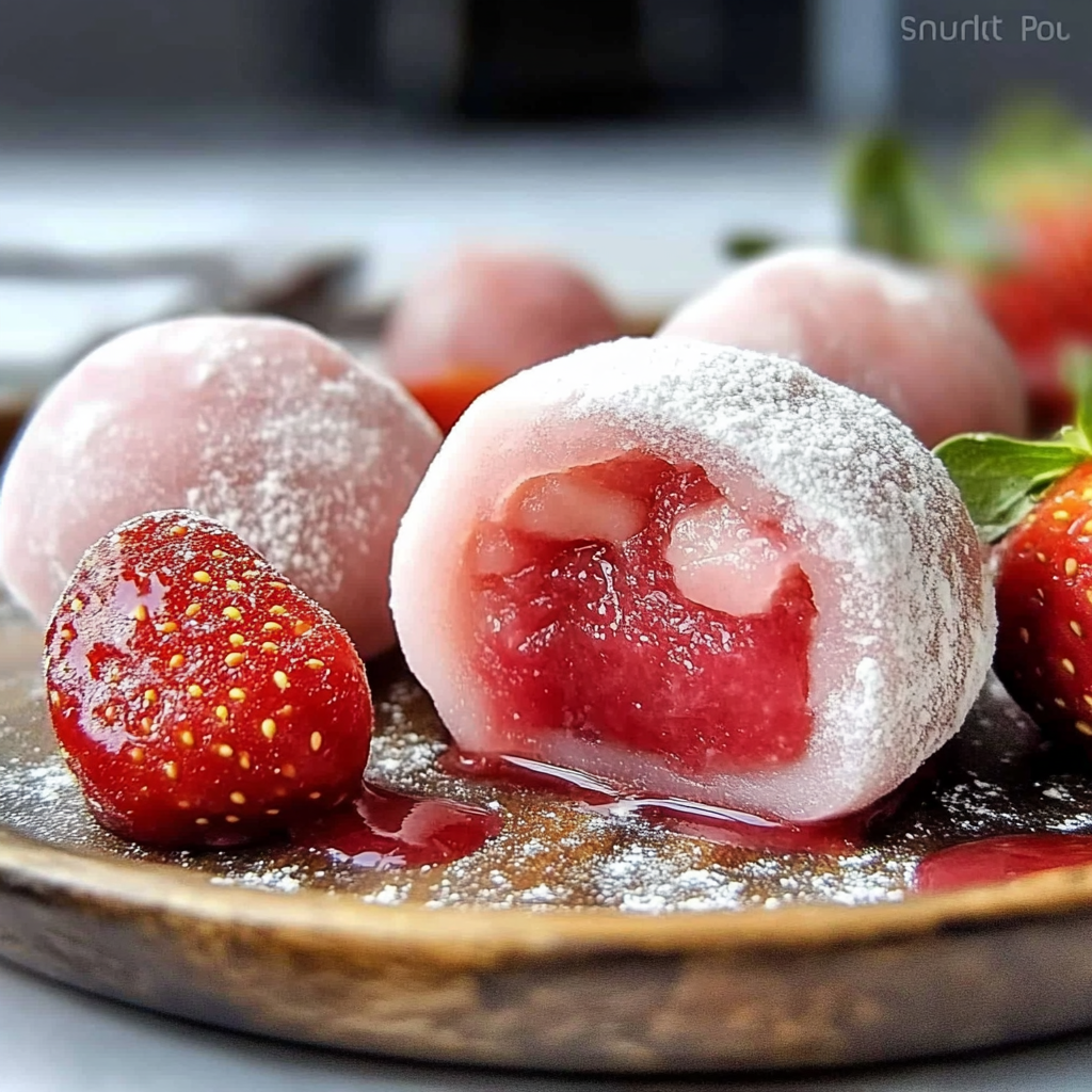 Strawberry Mochi