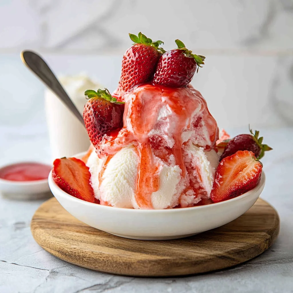 Strawberry Bingsu