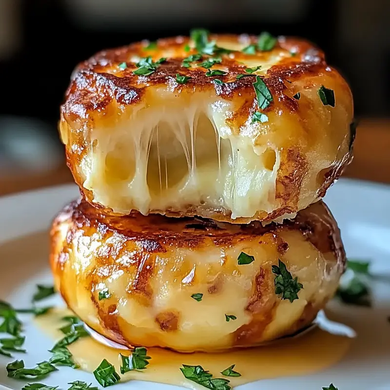 Cheesy Mashed Potato Puff Bites