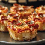 Deep Dish Pizza Cupcakes