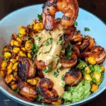 Grilled Shrimp Bowl with Avocado & Salsa