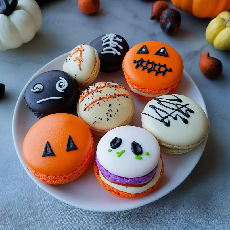 Spooktacular Halloween Macarons