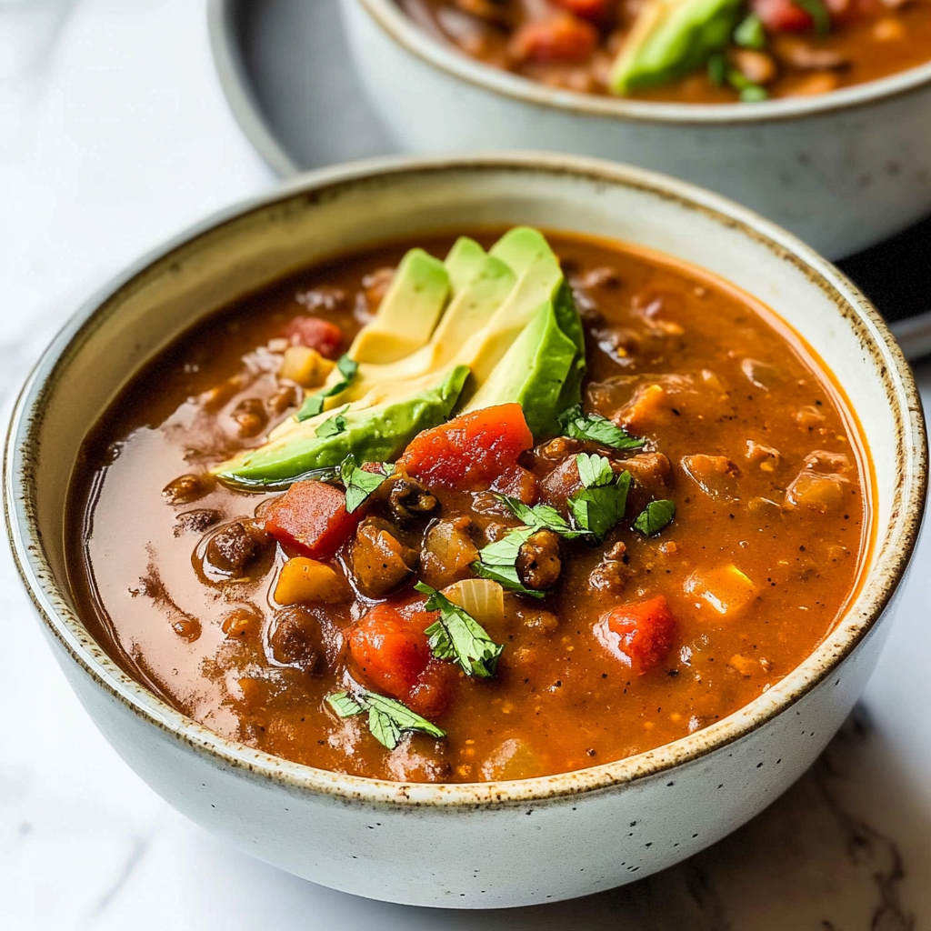 Pumpkin Mushroom Chili