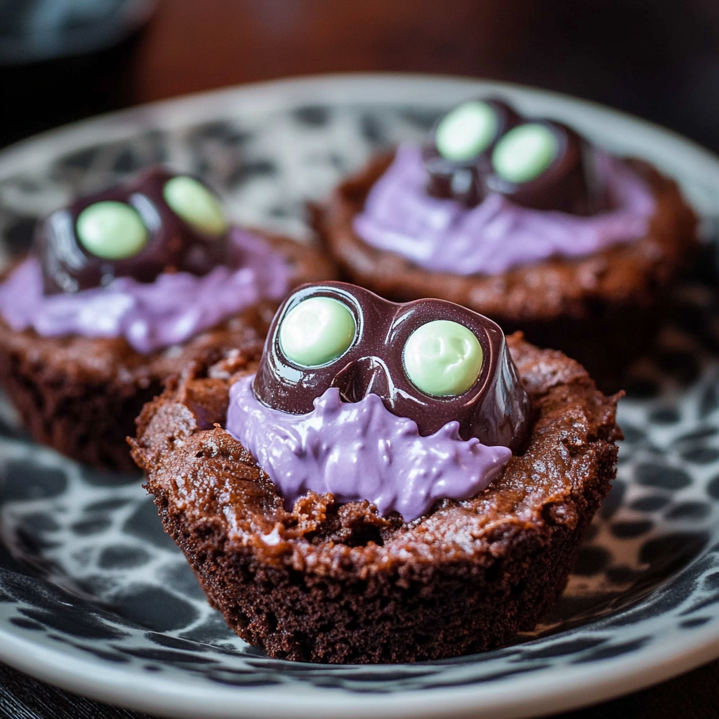 Cauldron Milk Tea Brownies
