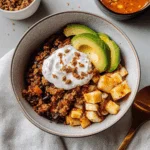 Cottage Cheese Taco Bowl