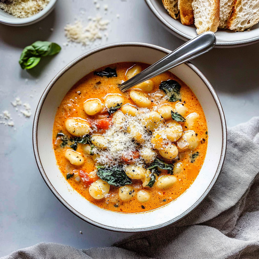 Marry Me Chicken Gnocchi Soup