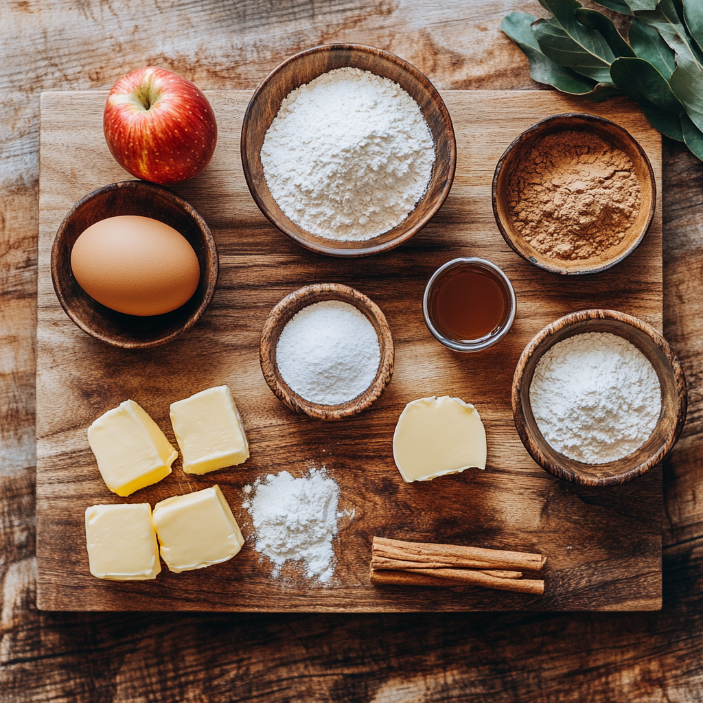 Apple Cider Cookies ingredients