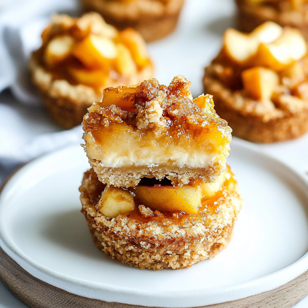 Apple Pie Cheesecake Bites