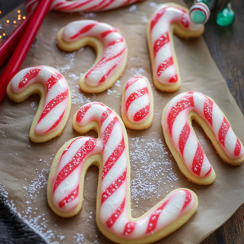 Candy Cane sugar Cookie