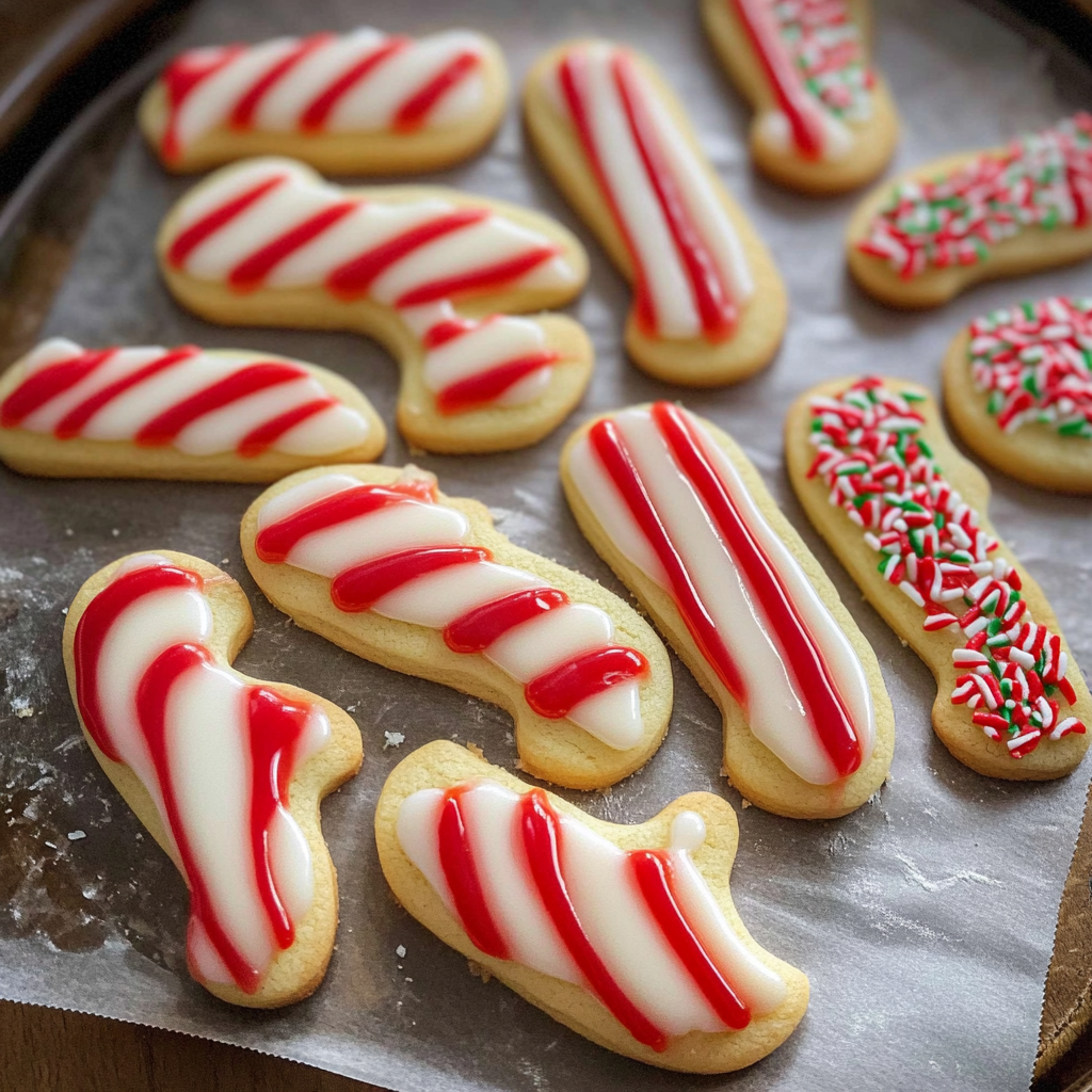 Candy Cane sugar Cookie