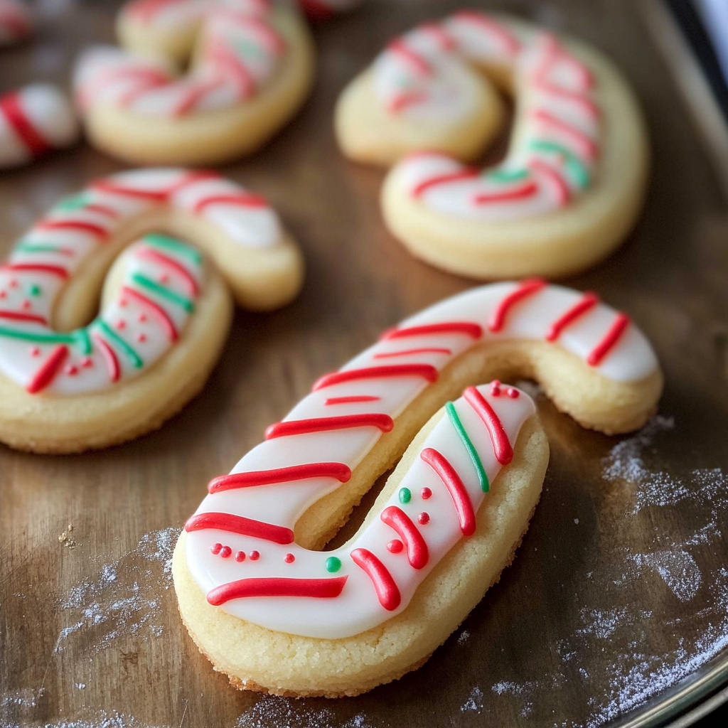 Candy Cane sugar Cookie