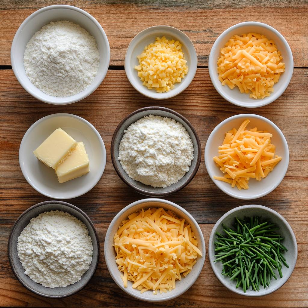 Cheddar Chive Biscuits ingredients