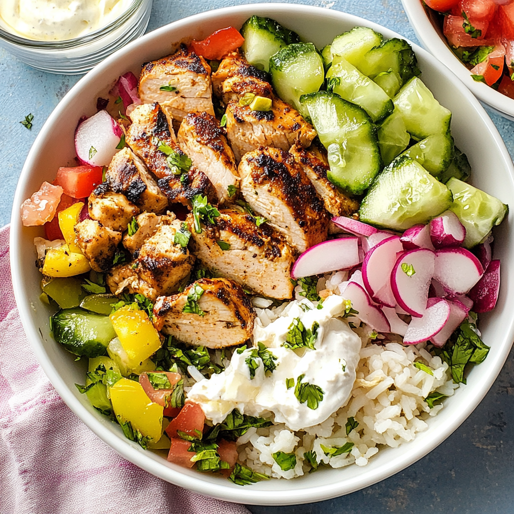 Chicken Shawarma Bowls
