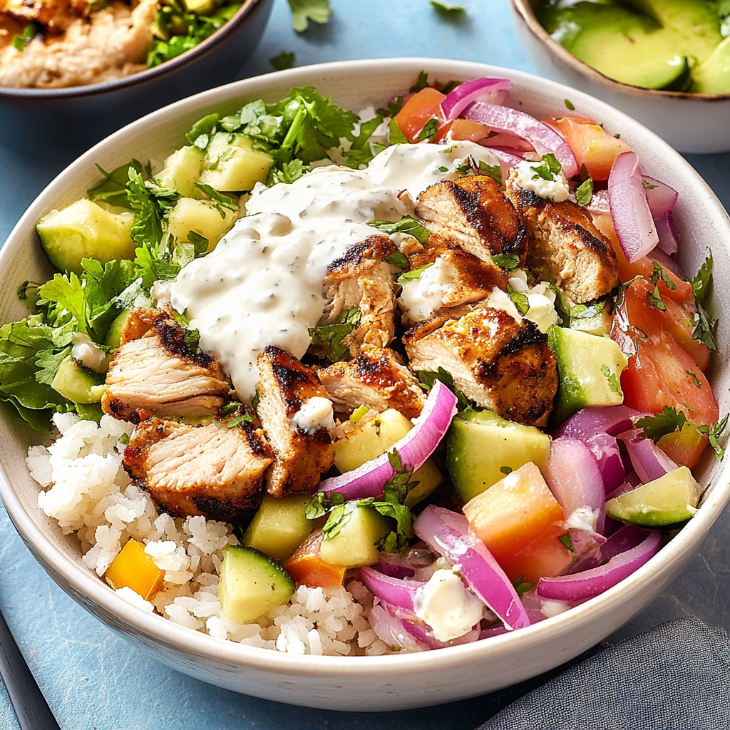 Chicken Shawarma Bowls