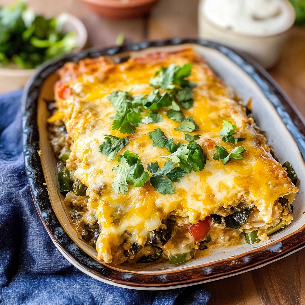Chile Relleno Breakfast Casserole