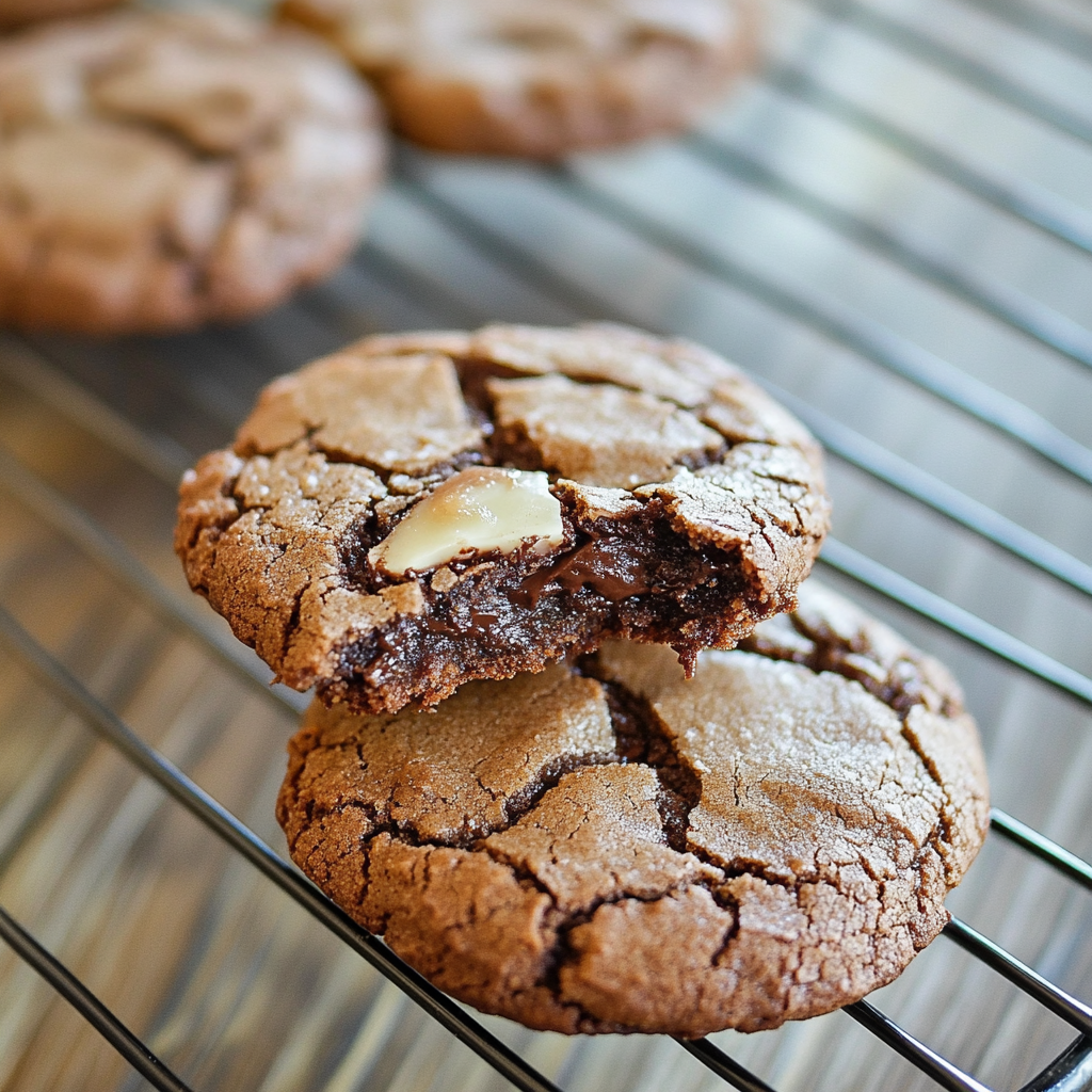 Chocolate-Almond Marzipan Cookies