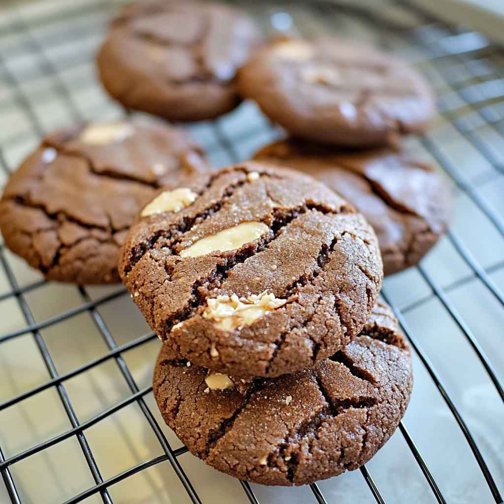 Chocolate-Almond Marzipan Cookies