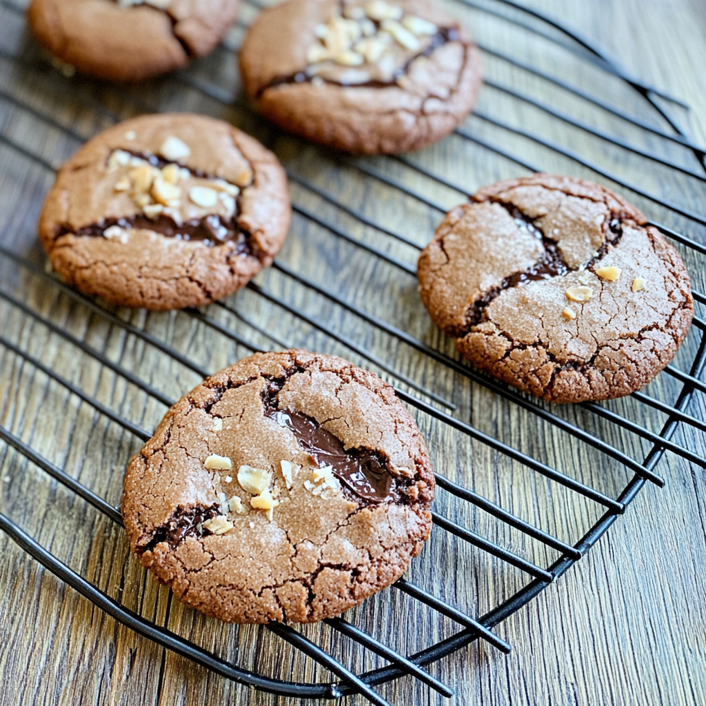 Chocolate-Almond Marzipan Cookies