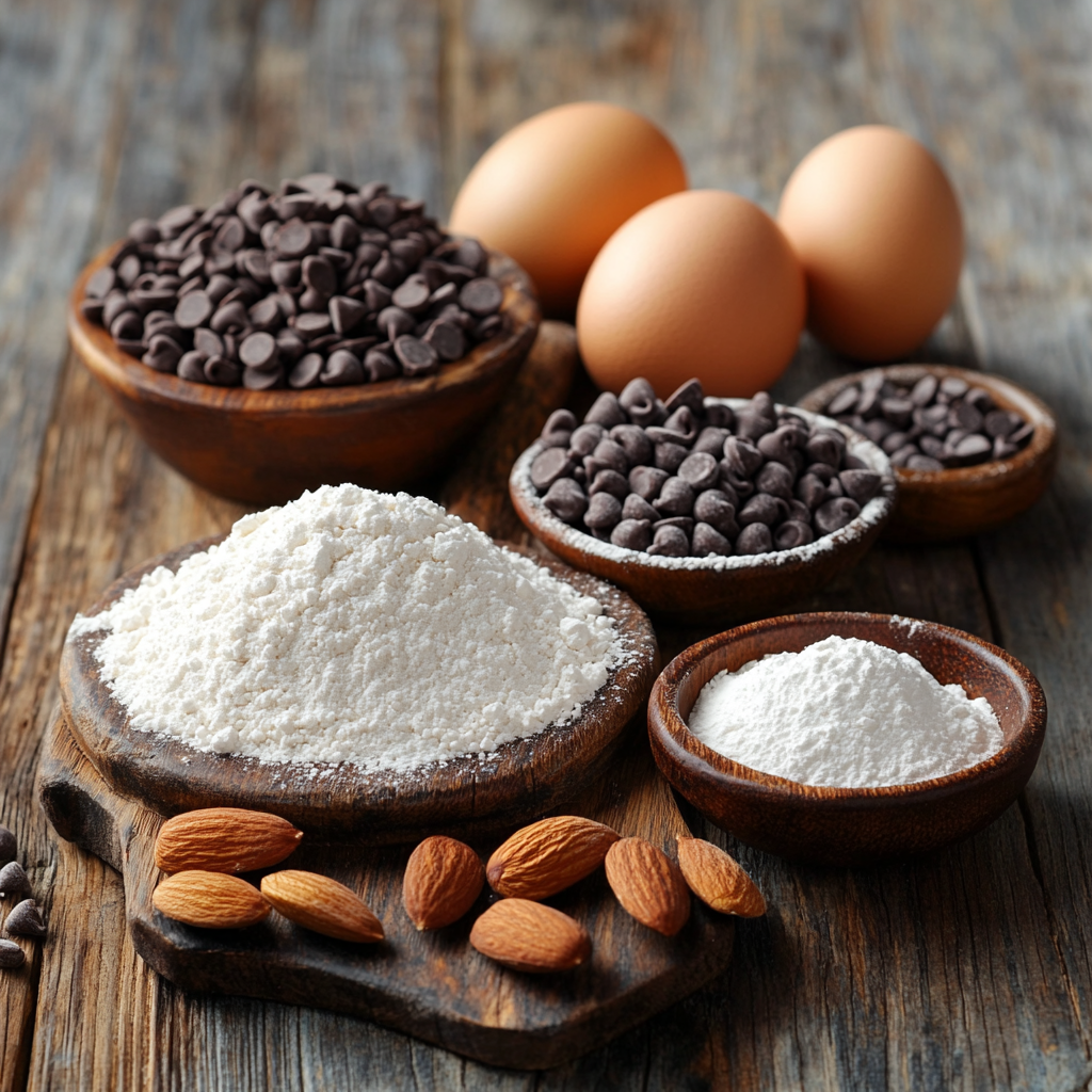 Chocolate-Almond Marzipan Cookies ingredients