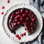Chocolate Pomegranate Tart
