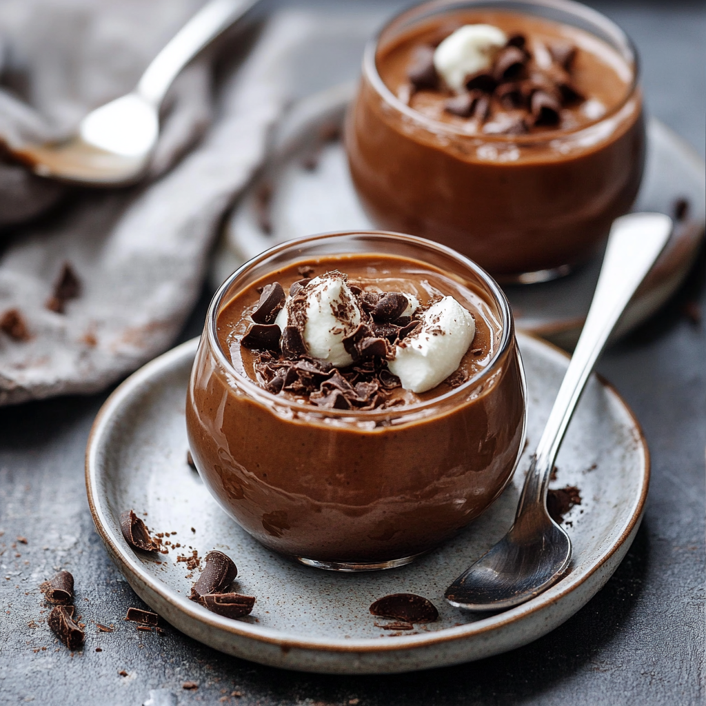 Chocolate Pumpkin Pots de Creme