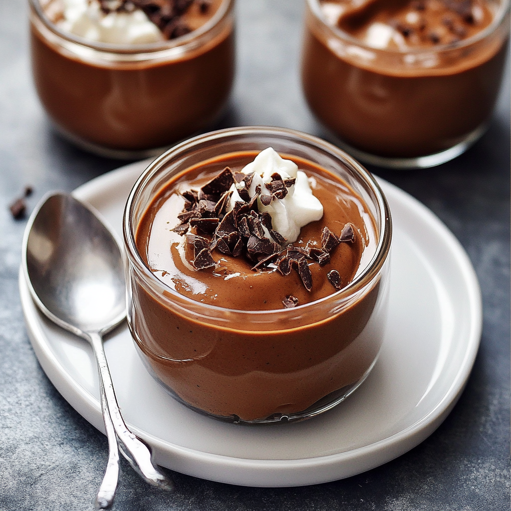 Chocolate Pumpkin Pots de Creme