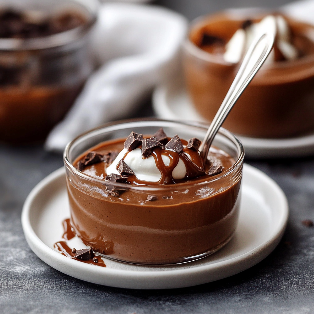 Chocolate Pumpkin Pots de Creme