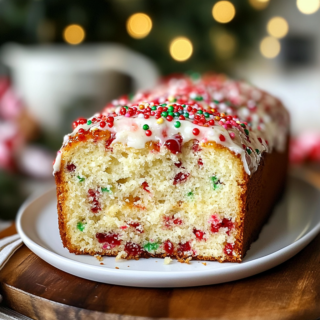 Christmas Sprinkle Buttermilk Bread