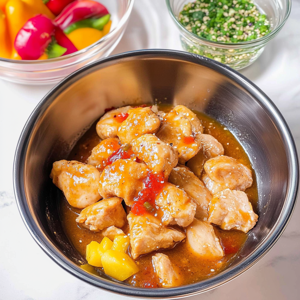 Crockpot Pineapple & Brown Sugar Chicken