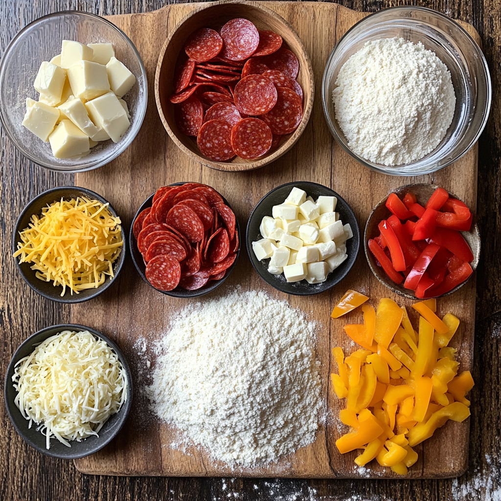 Deep Dish Pizza Pot Pie ingredients