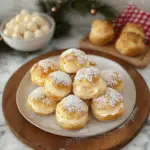 Eggnog Cream Puffs