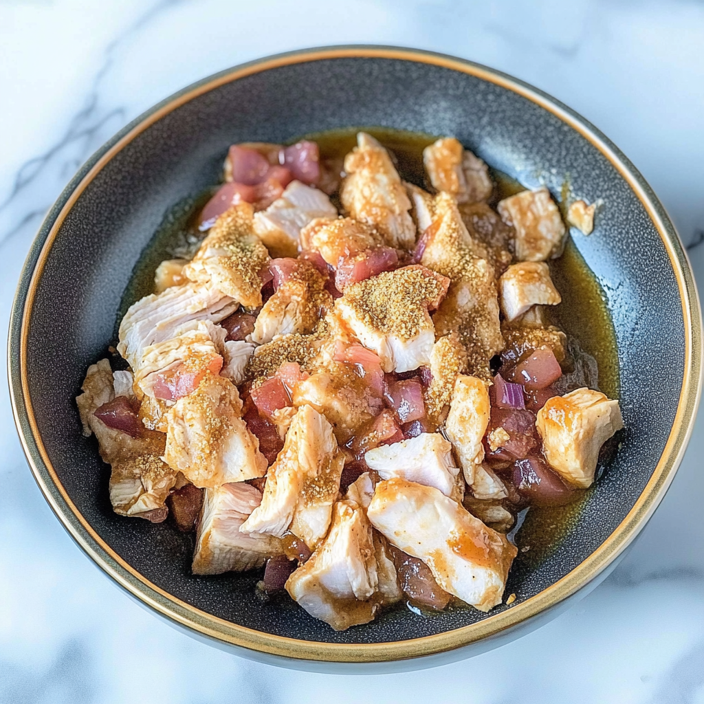 Garlic Butter Honey BBQ Chicken Tacos