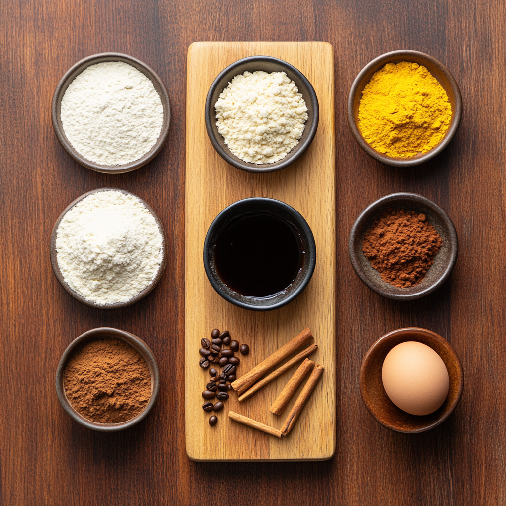 Gingerbread Latte Cookies ingredients