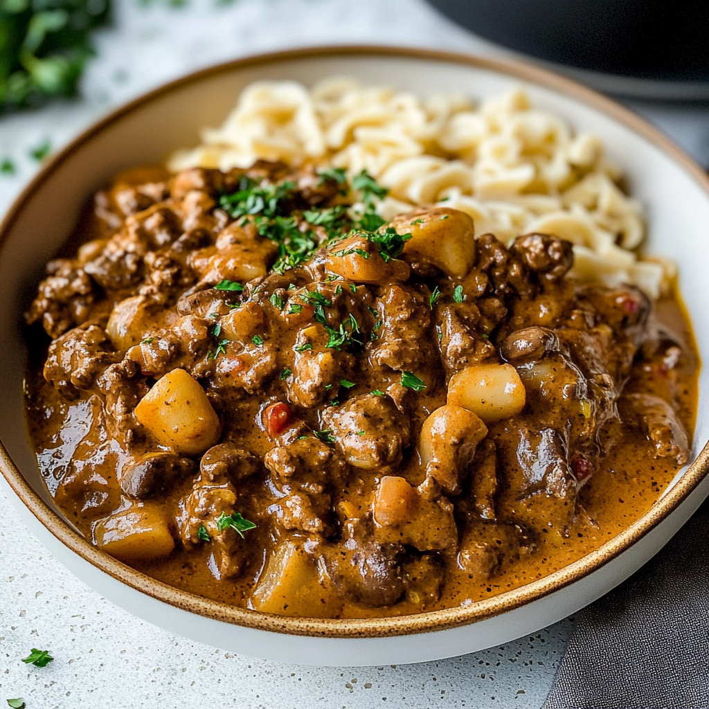 Hamburger Stroganoff