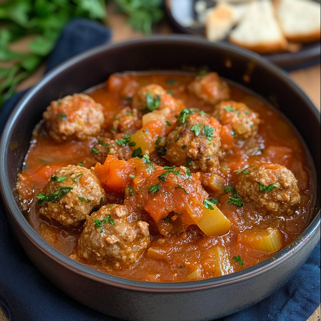 Hearty Meatball Stew