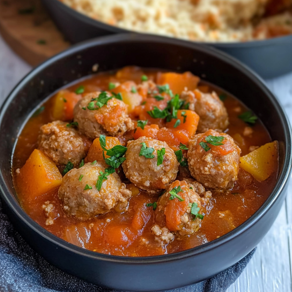 Hearty Meatball Stew