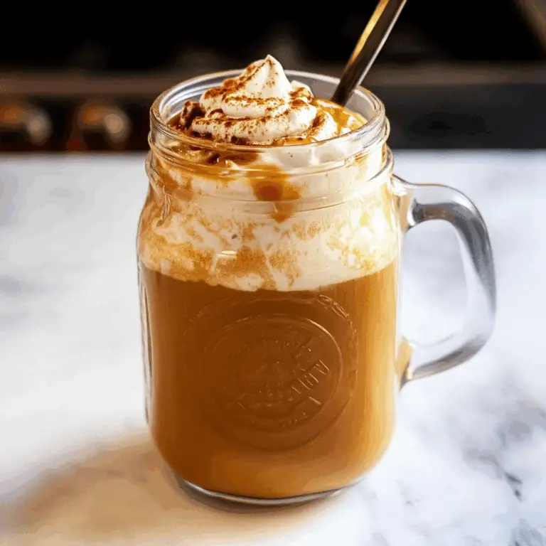 Iced Pumpkin Spice Latte