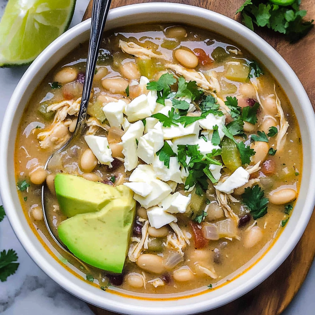 White Chicken Chili Slow Cooker