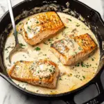 Baked Boursin Salmon