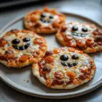 Mini Halloween Pizzas