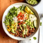 Flavorful Ground Beef Taco Bowls: A Quick Delight
