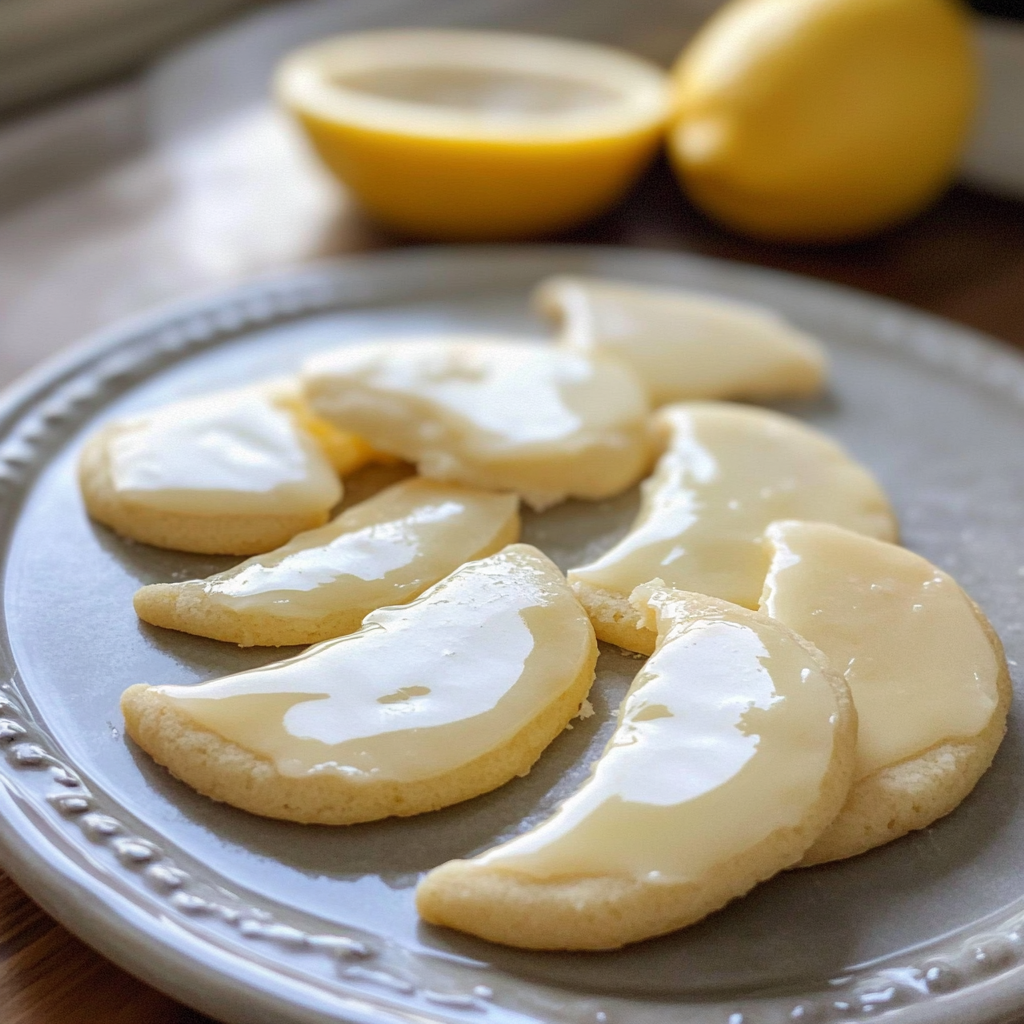 Italian Lemon Glazed Cookies