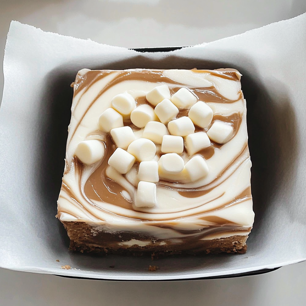 Marshmallow Swirl Fudge