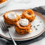 Mini Sweet Potato Casserole Nests