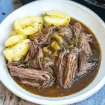 Mississippi Pot Roast with Beef Gravy