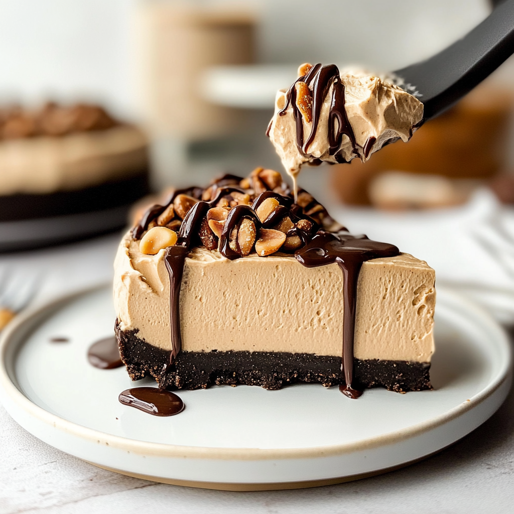 No-Bake Creamy Peanut Butter Pie