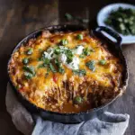 One-Pot Cheesy Turkey Tamale Pie