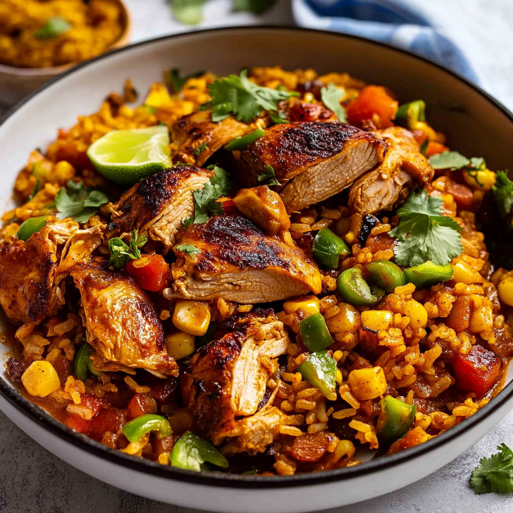 One Pot Mexican ACP Chicken and Rice